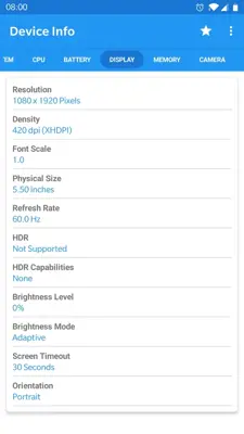 Device Info View Device Information android App screenshot 3
